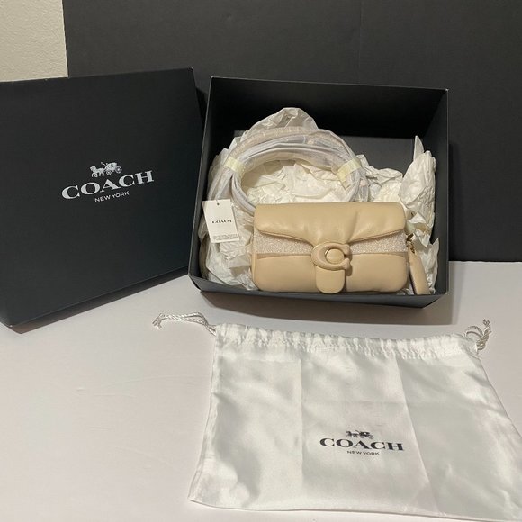 Coach Cream Shoulder Bag - Picture 2 of 16